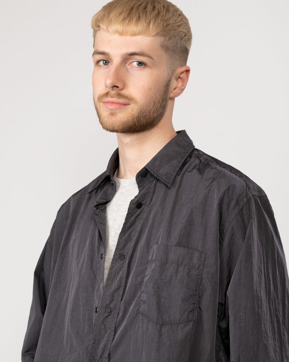 BOSS Orange Lambini Mens Long Sleeve Shirt