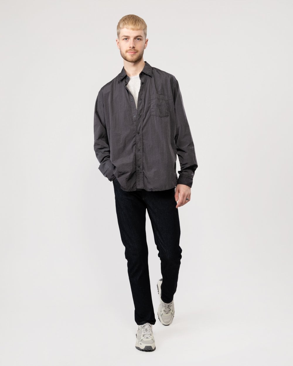 BOSS Orange Lambini Mens Long Sleeve Shirt