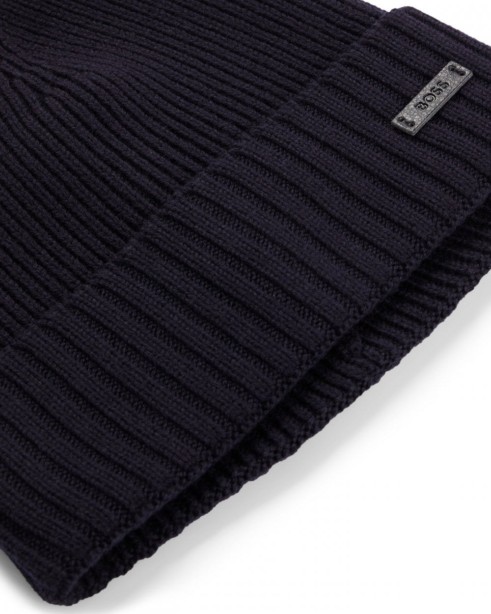 BOSS Orange Fati Mens Beanie - Dark Blue 404