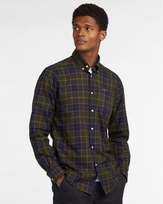 Barbour Wetherham Tailored Mens Shirt - Classic Tartan