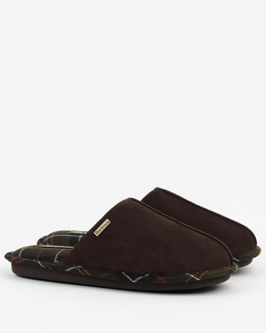 Barbour Simone Womens Slippers - Choco/Classic