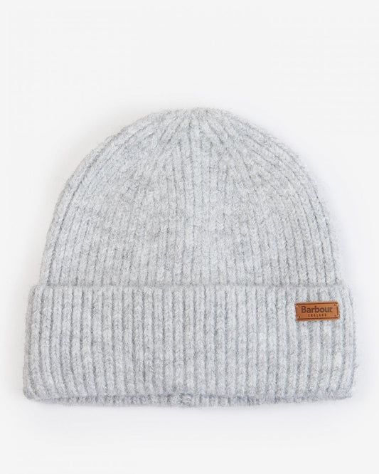 Barbour Pendle Womens Beanie - Light Grey