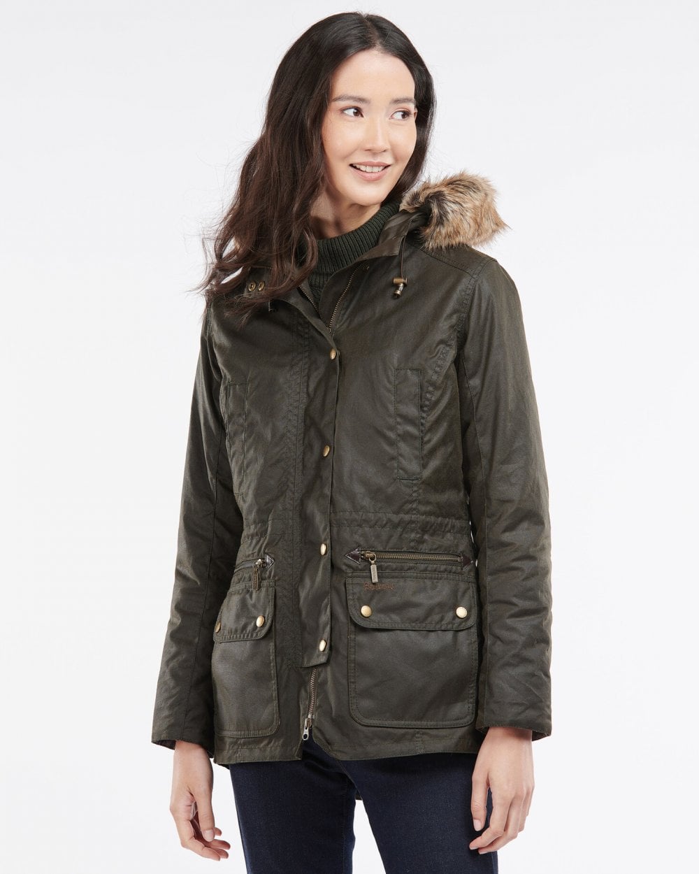 Barbour Kelsall Womens Wax Parka