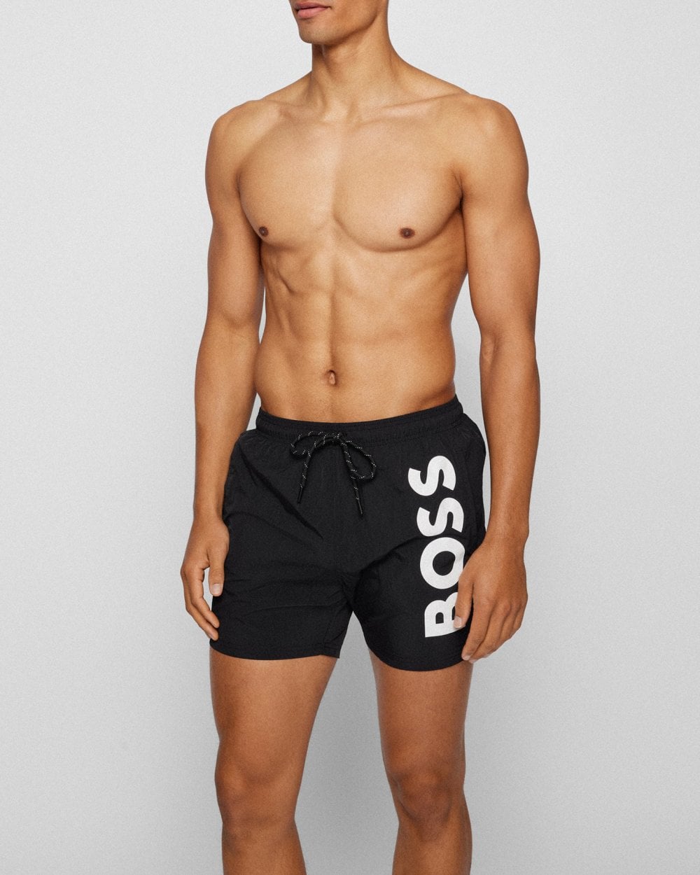 BOSS Orange Octopus Bold Logo Mens Swim Shorts