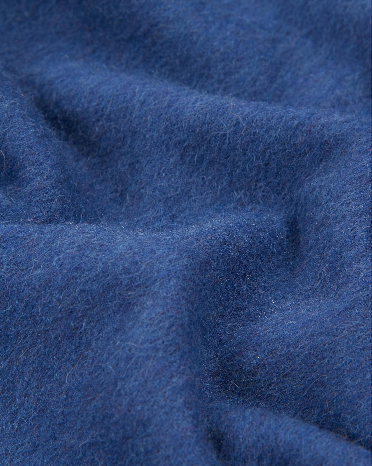 Barbour Unisex Plain Lambswool Scarf - True Navy