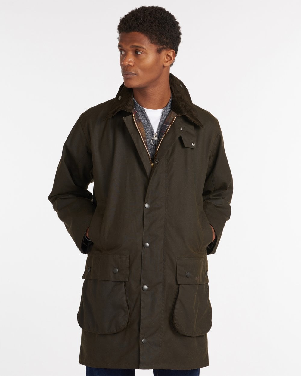 Barbour Barbour Classic Northumbria Mens Wax Jacket
