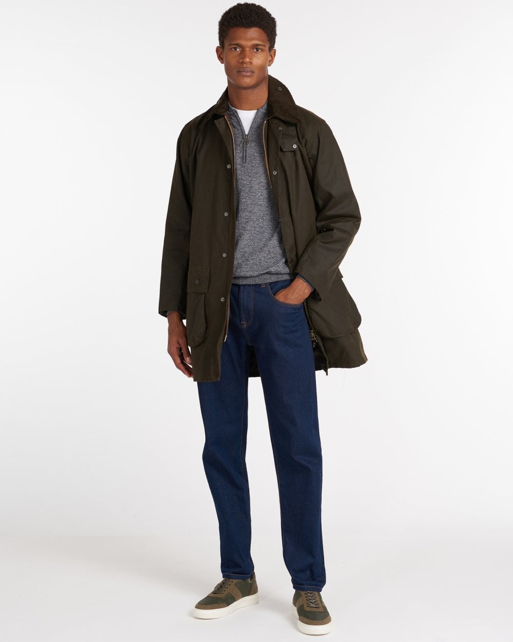 Barbour Barbour Classic Northumbria Mens Wax Jacket