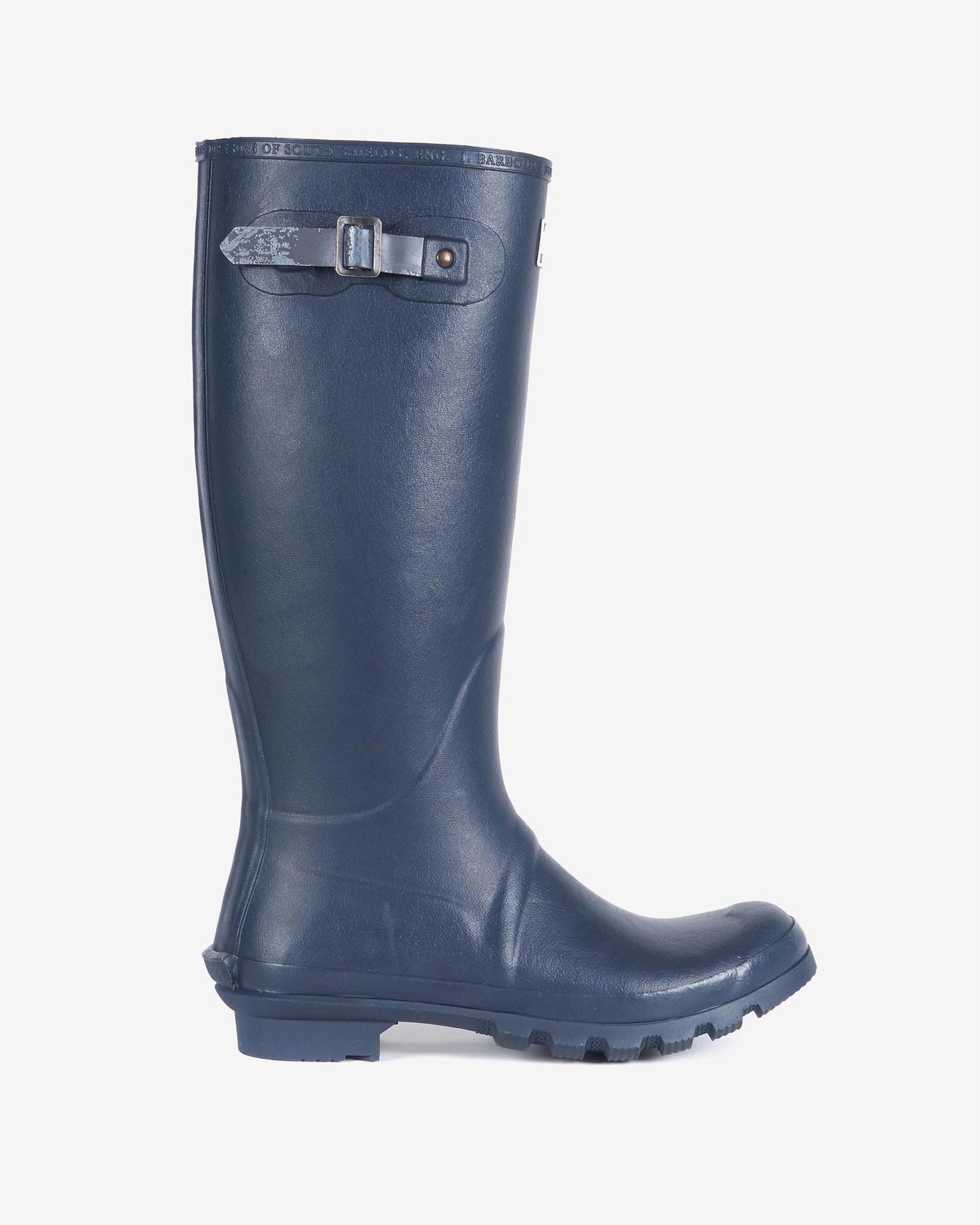 Barbour Bede Mens Wellington Boots - Navy
