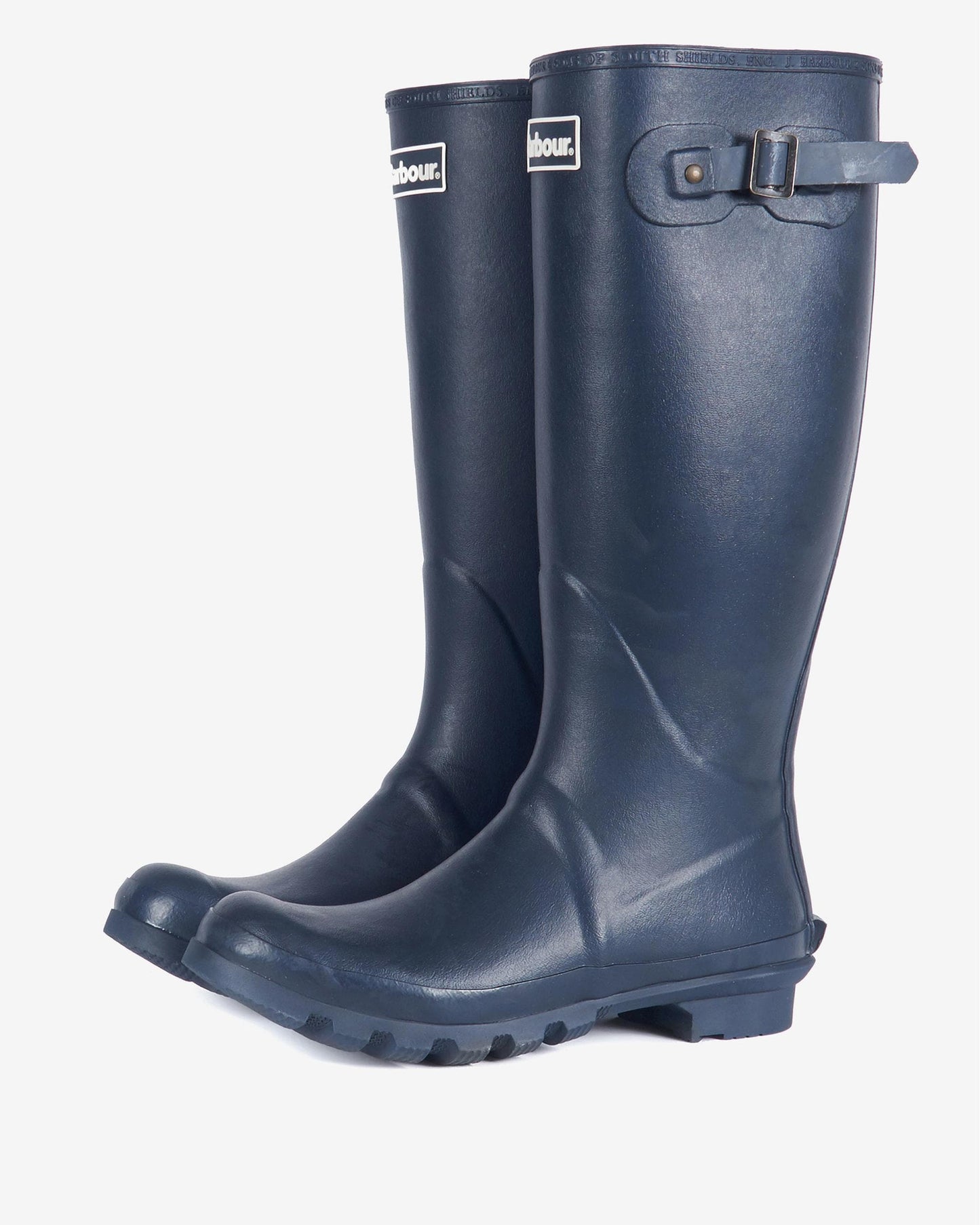 Barbour Bede Mens Wellington Boots - Navy