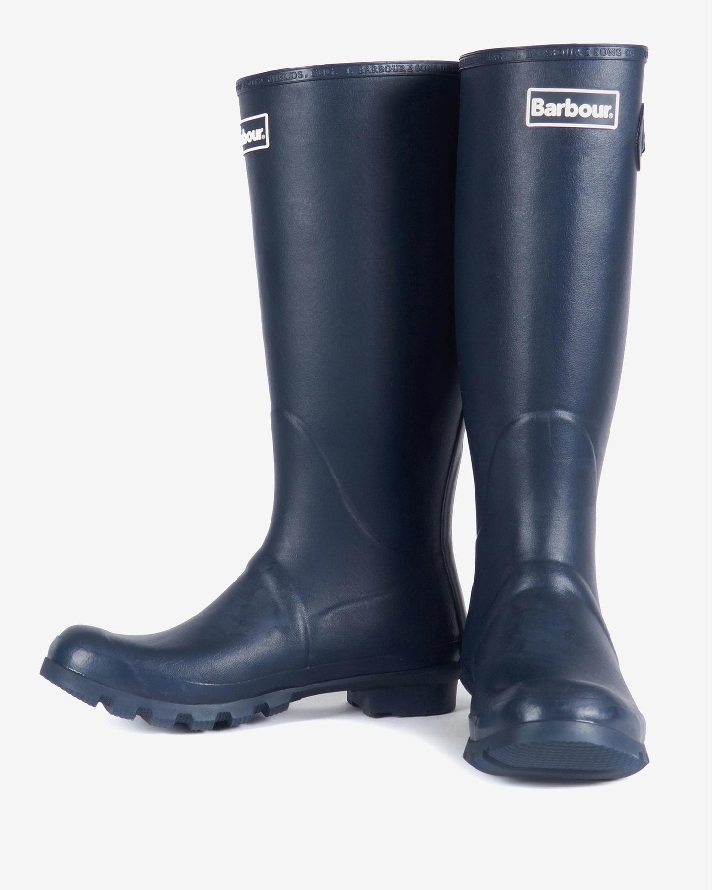 Barbour Bede Mens Wellington Boots - Navy