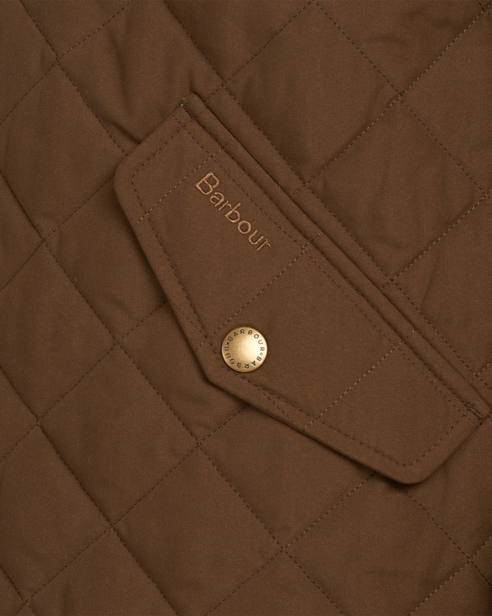 Barbour Shoveler Mens Quilted Jacket - Dark Sand