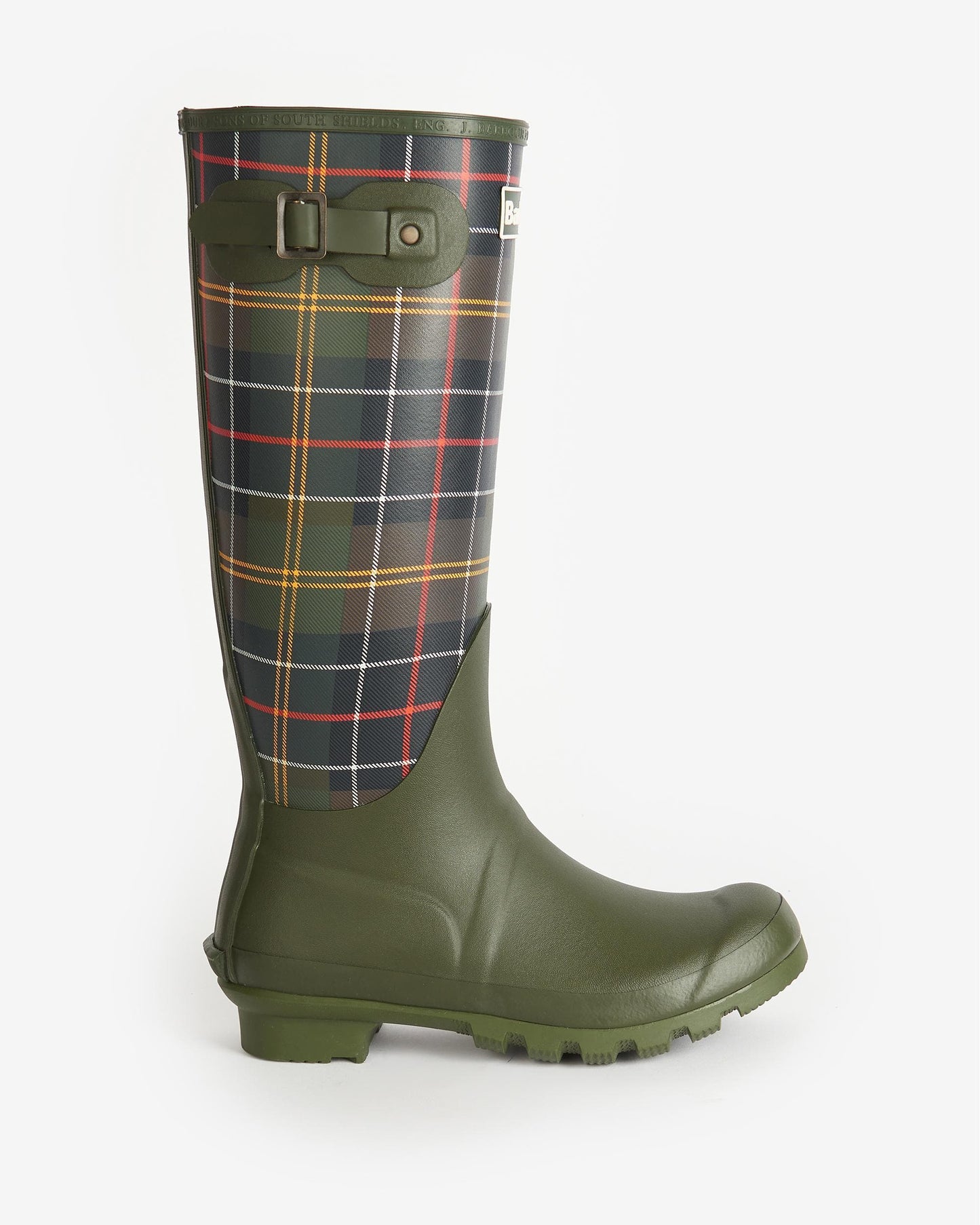 Barbour Tartan Bede Womens Wellies