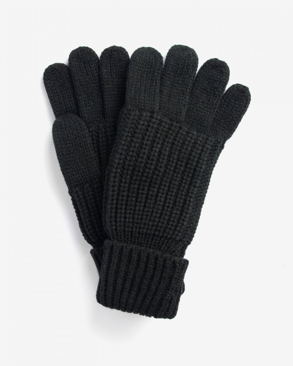 Barbour Saltburn Womens Knitted Gloves - Black