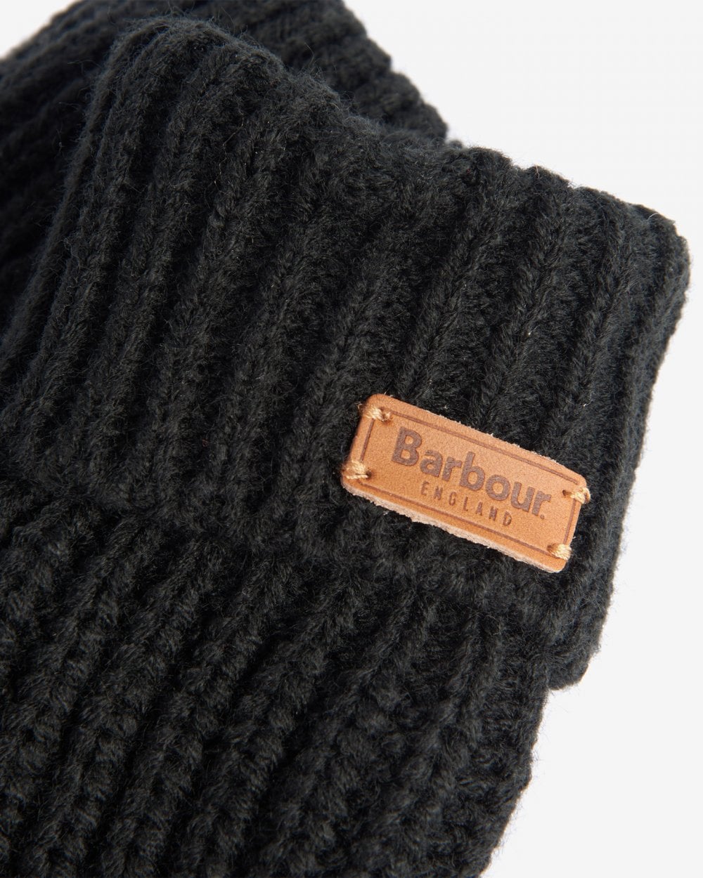 Barbour Saltburn Womens Knitted Gloves - Black
