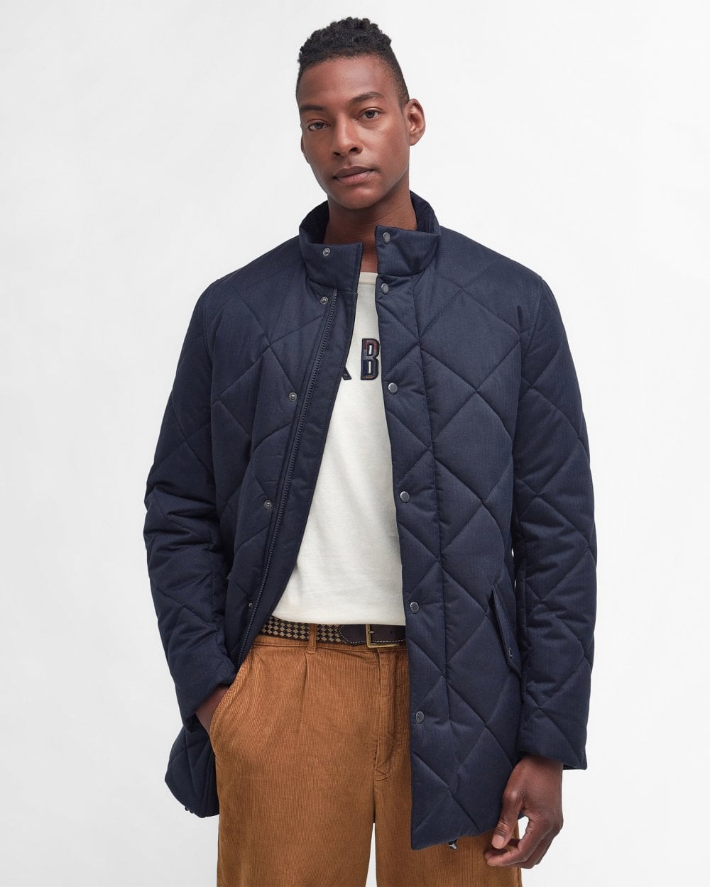 Barbour Barbour Stanford Chelsea Mens Long Quilted Jacket