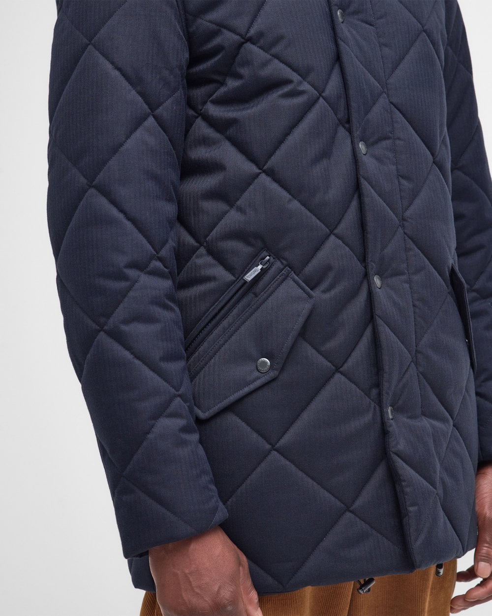 Barbour Barbour Stanford Chelsea Mens Long Quilted Jacket