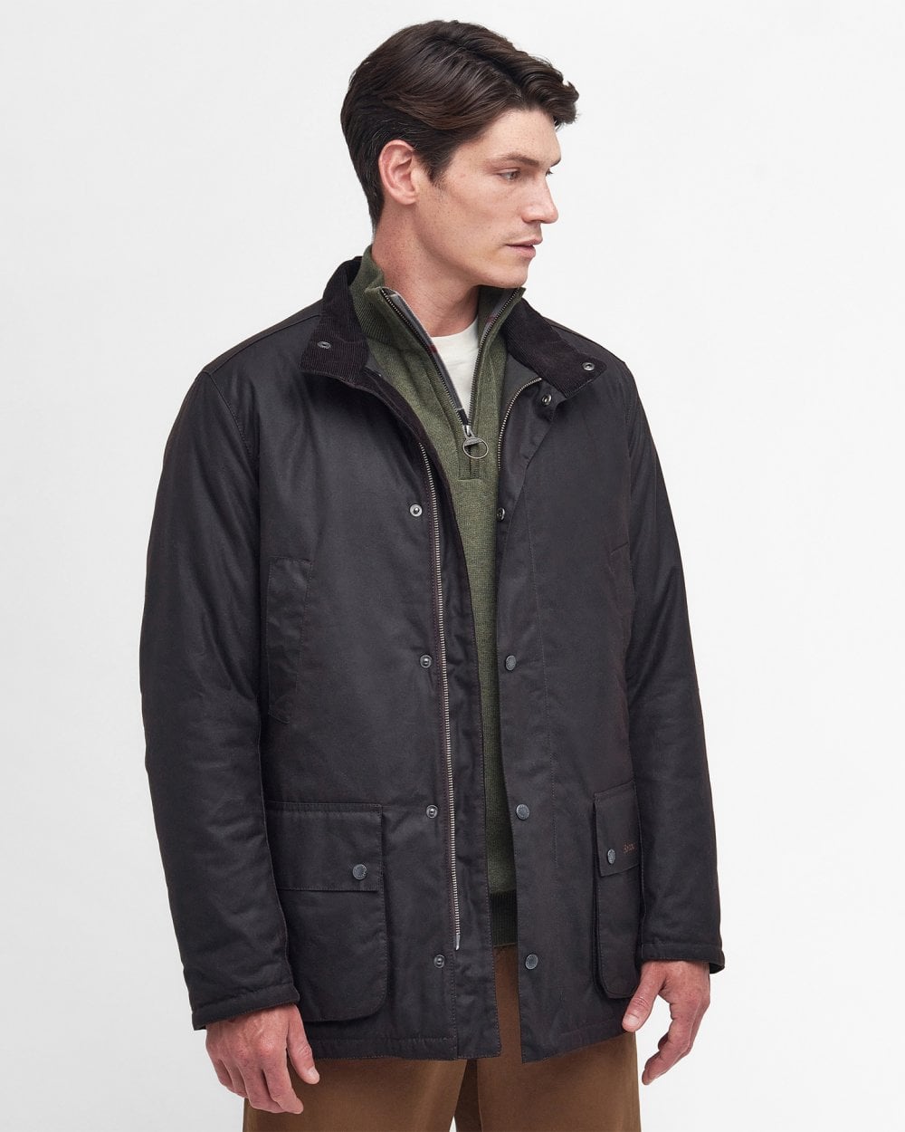 Barbour Winter Defence Barbour Wax Jacket With Belt Barbour Winter