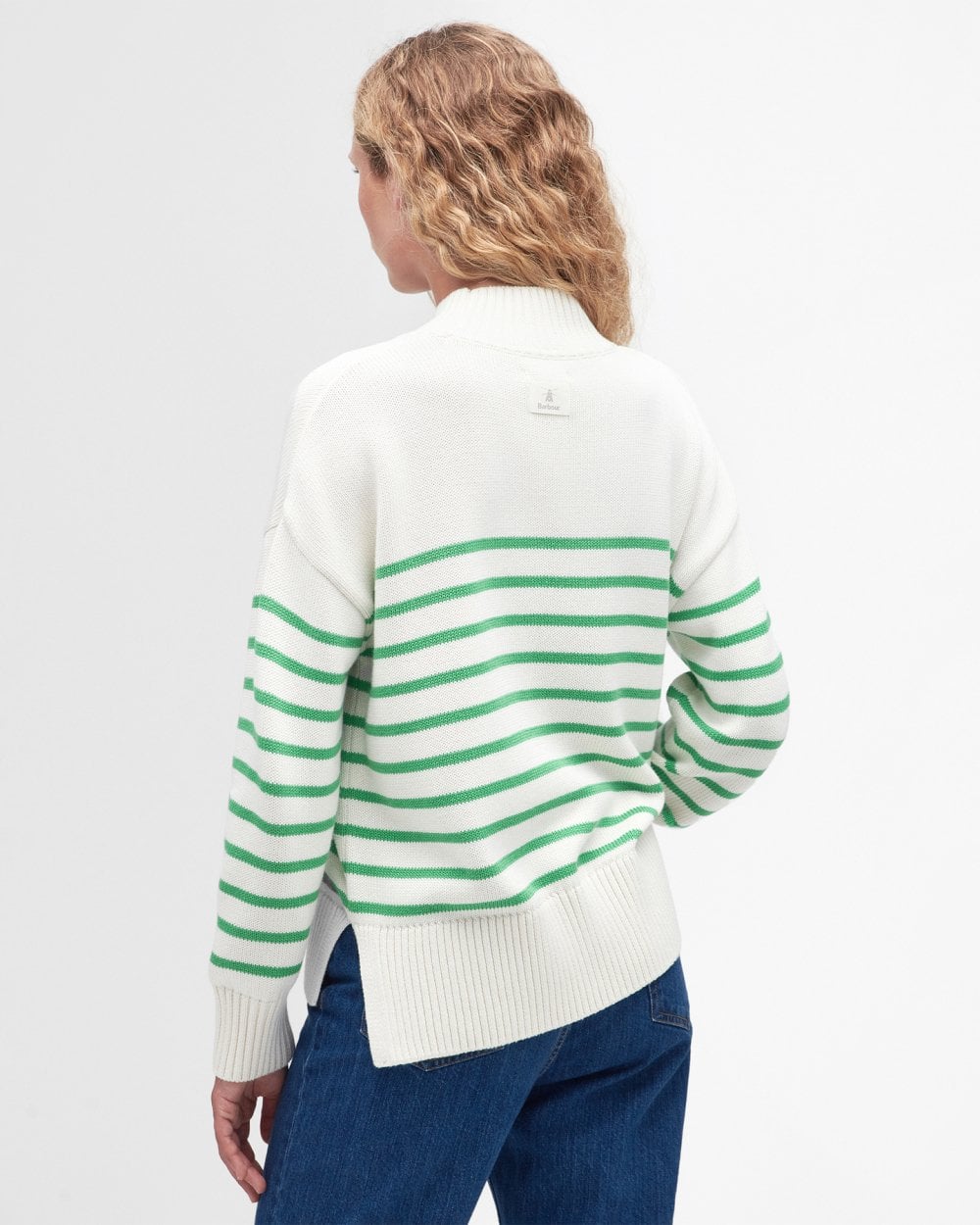 Barbour Oakfield Womens Funnel Neck Jumper