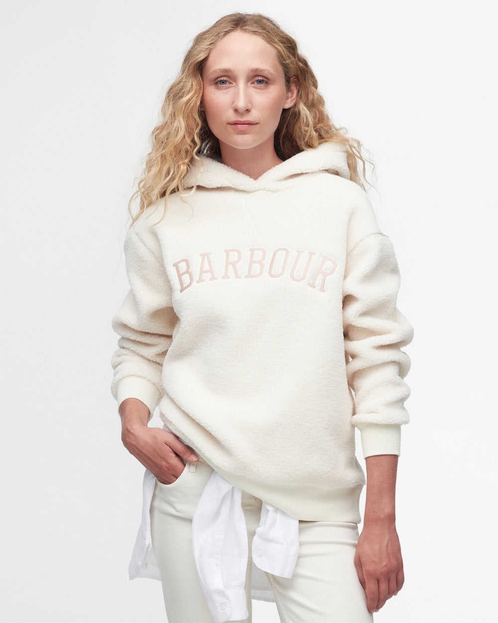 Barbour Northumberland Womens Polar Fleece Hoodie