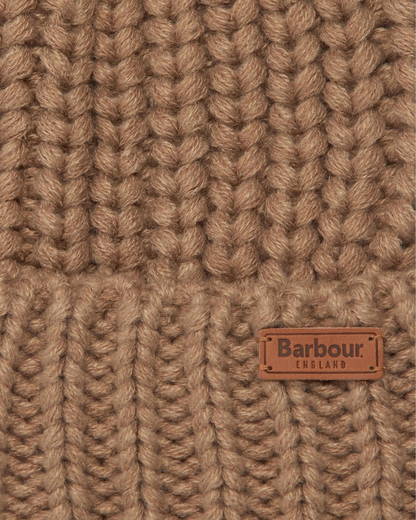 Barbour Saltburn Womens Beanie - Mink