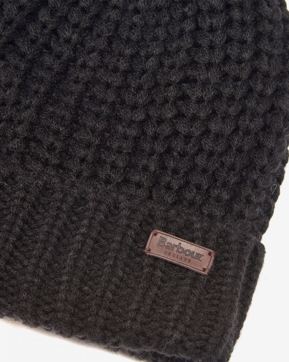 Barbour Saltburn Womens Beanie - Black