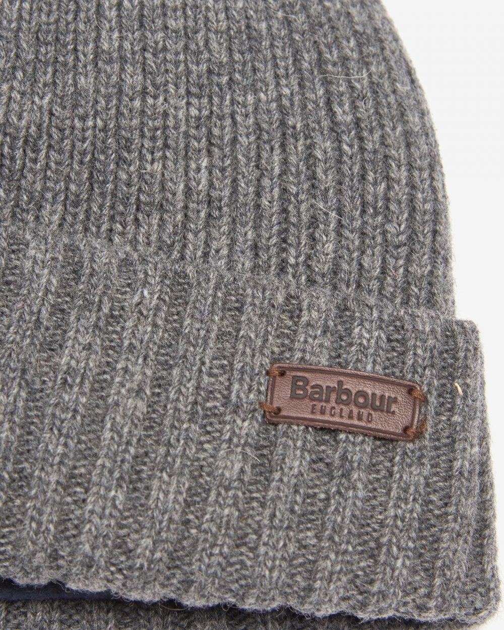 Barbour Carlton Mens Beanie - Grey