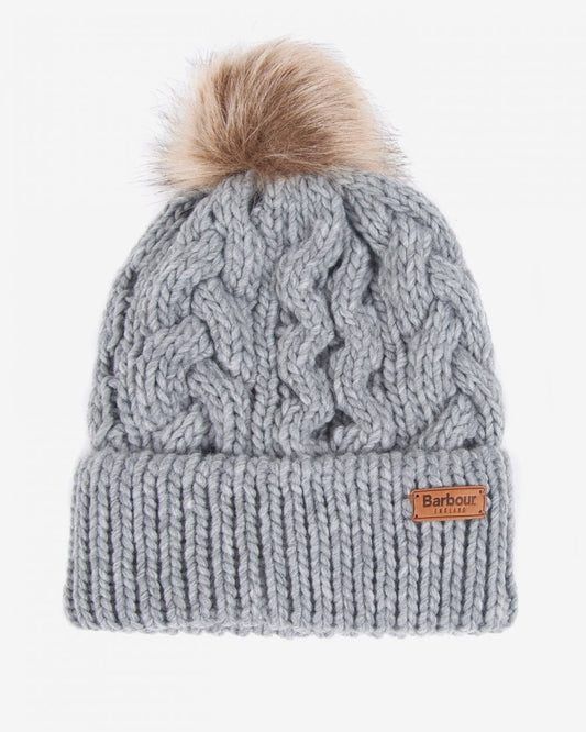 Barbour Penshaw Womens Beanie - Grey