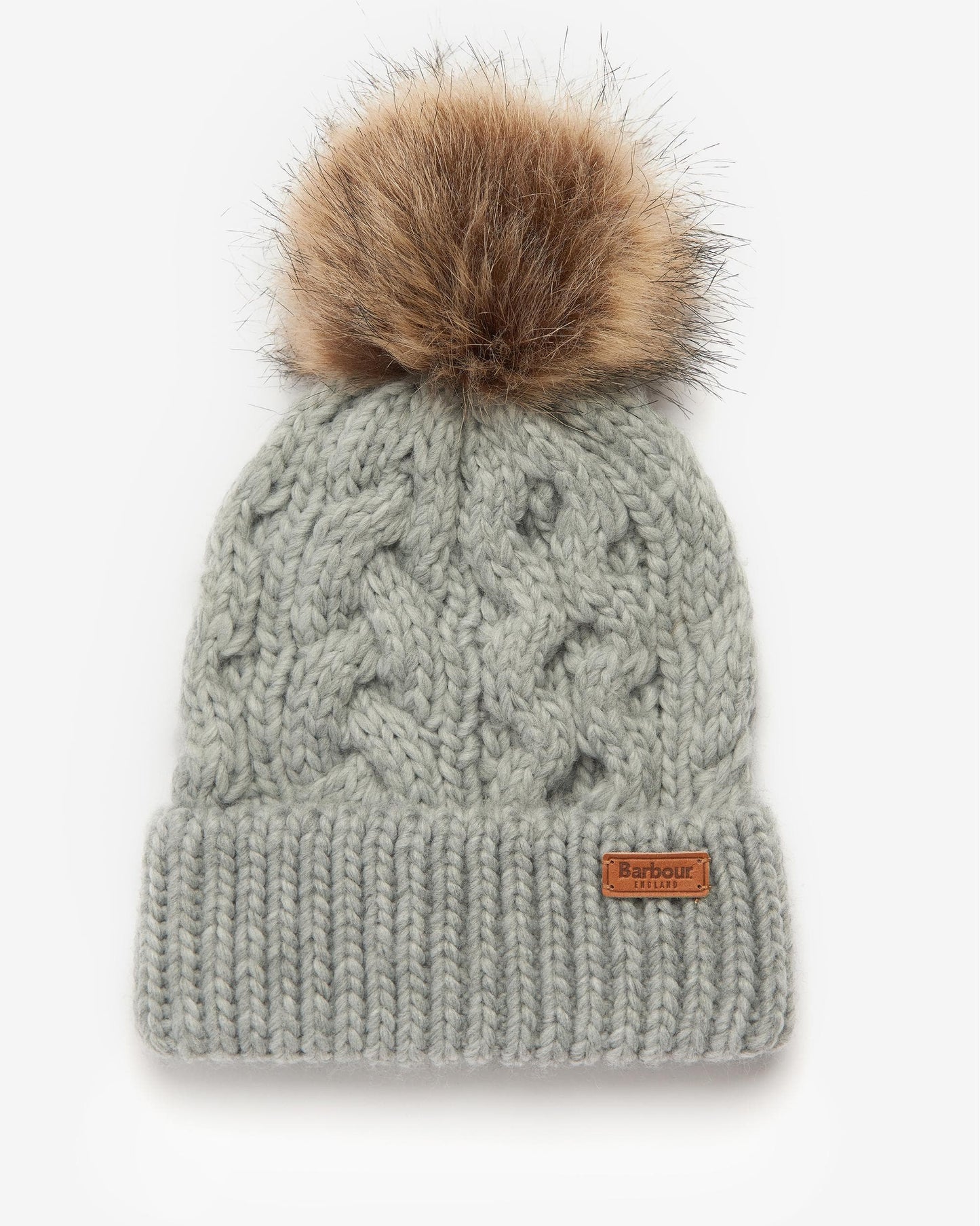 Barbour Penshaw Womens Beanie/Scarf - Grey
