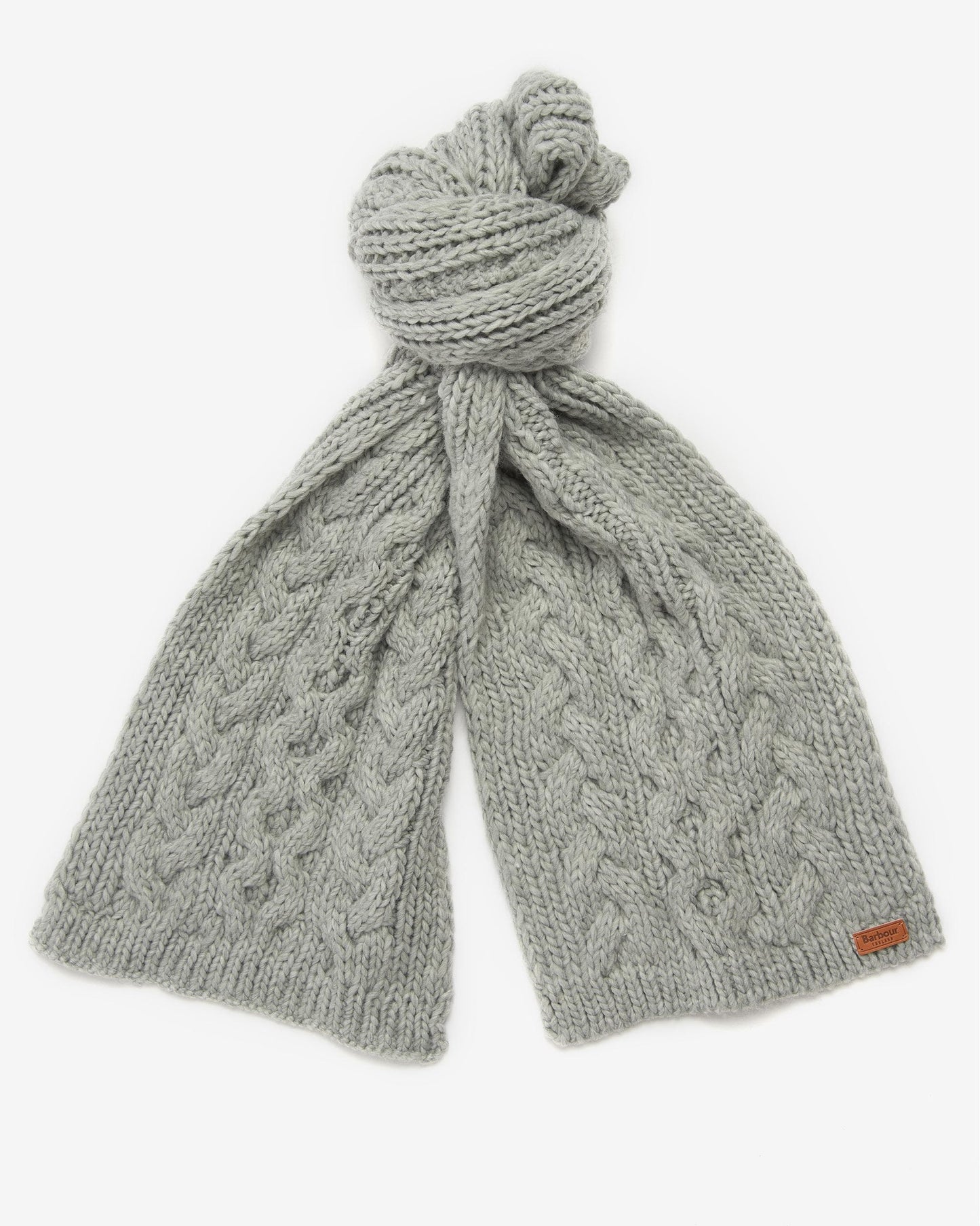 Barbour Penshaw Womens Beanie/Scarf - Grey
