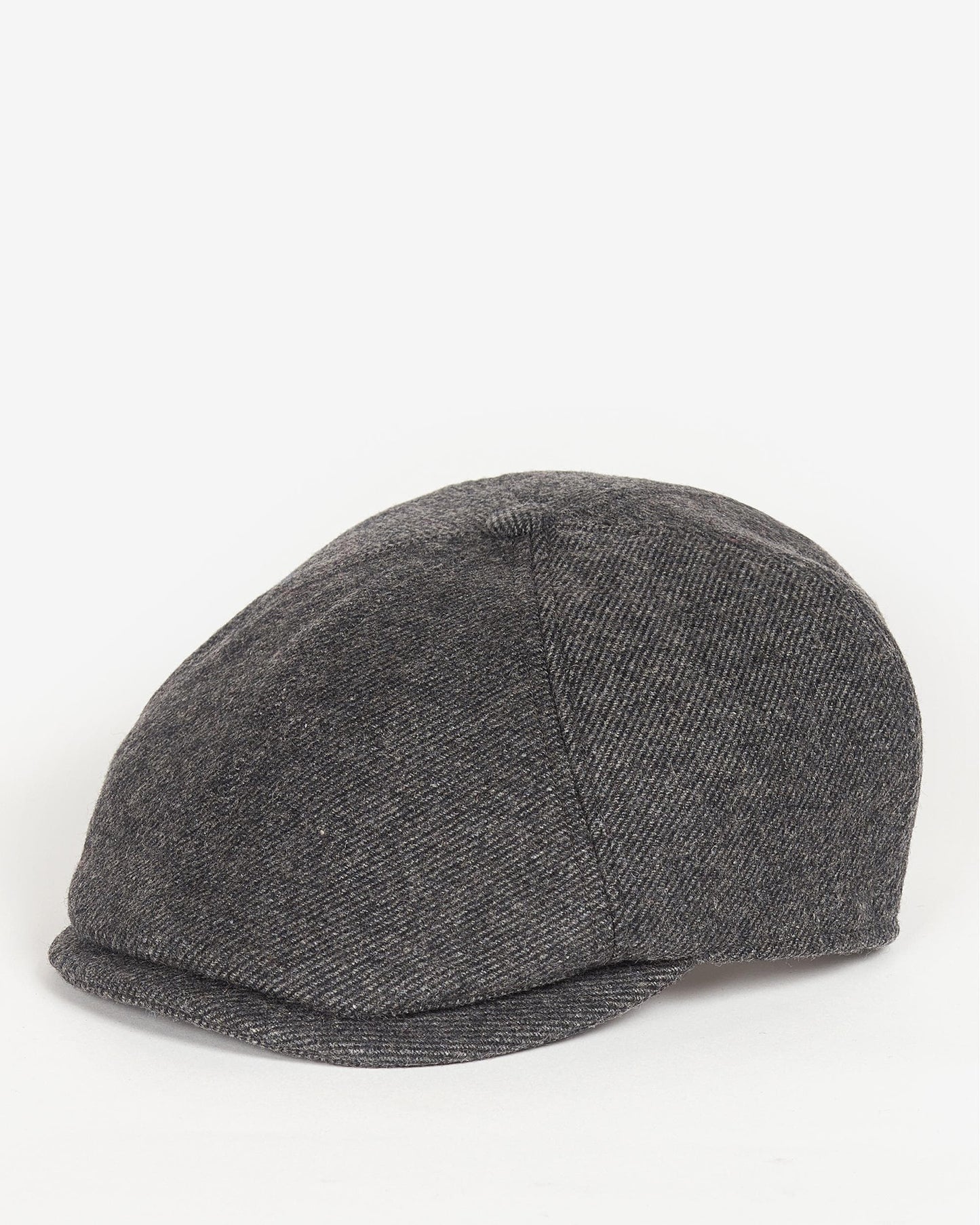 Barbour Claymore Mens Bakerboy Cap - Charcoal Grey