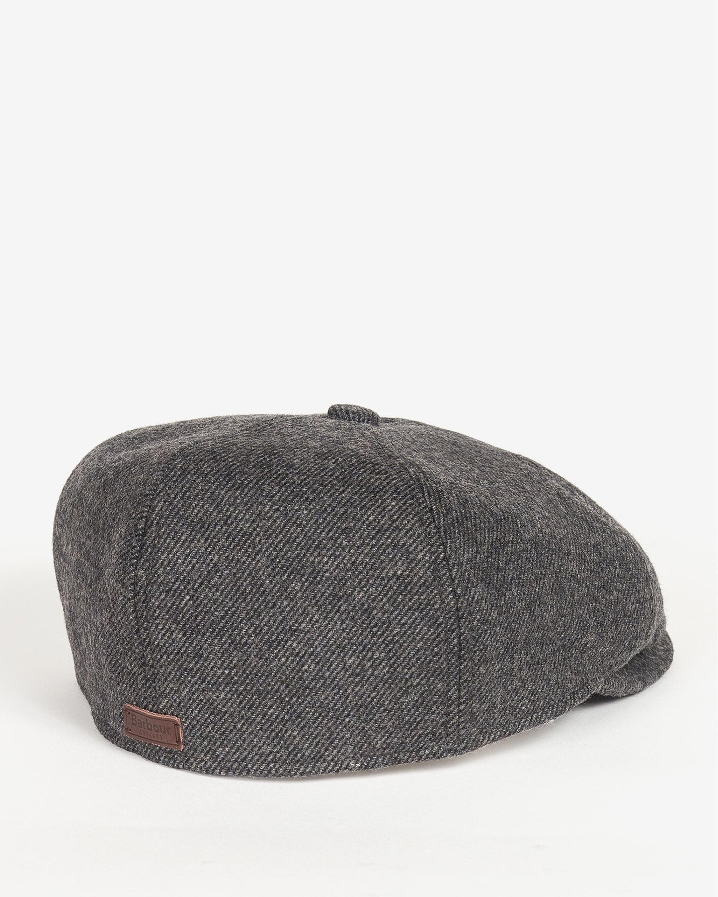 Barbour Claymore Mens Bakerboy Cap - Charcoal Grey