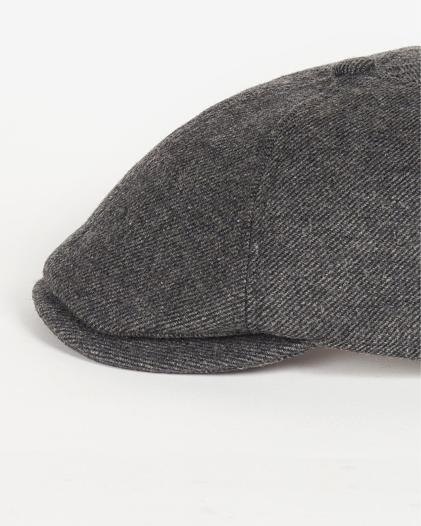 Barbour Claymore Mens Bakerboy Cap - Charcoal Grey
