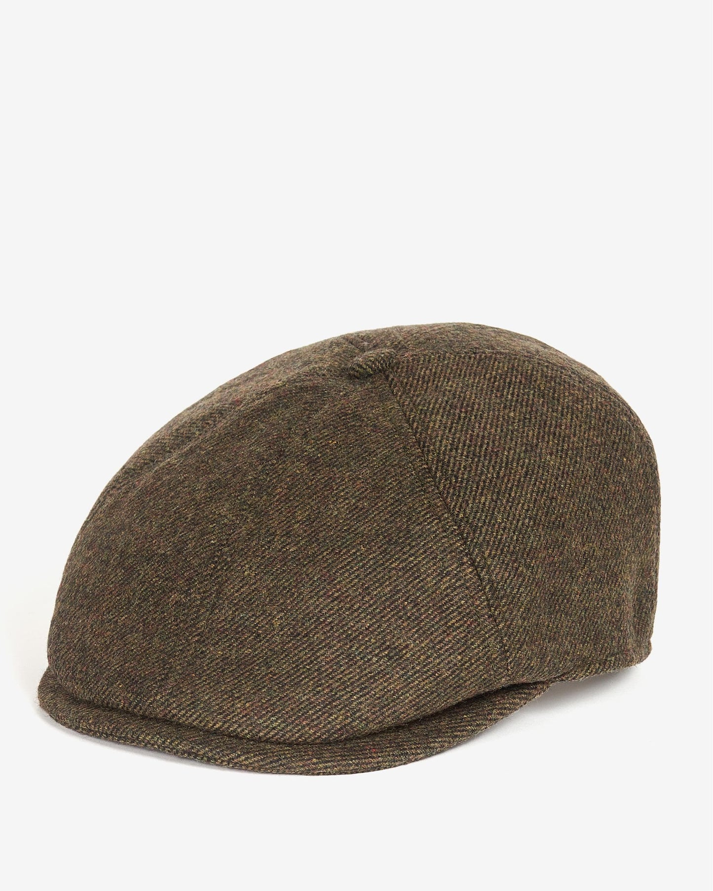 Barbour Claymore Mens Bakerboy Cap - Olive Twill