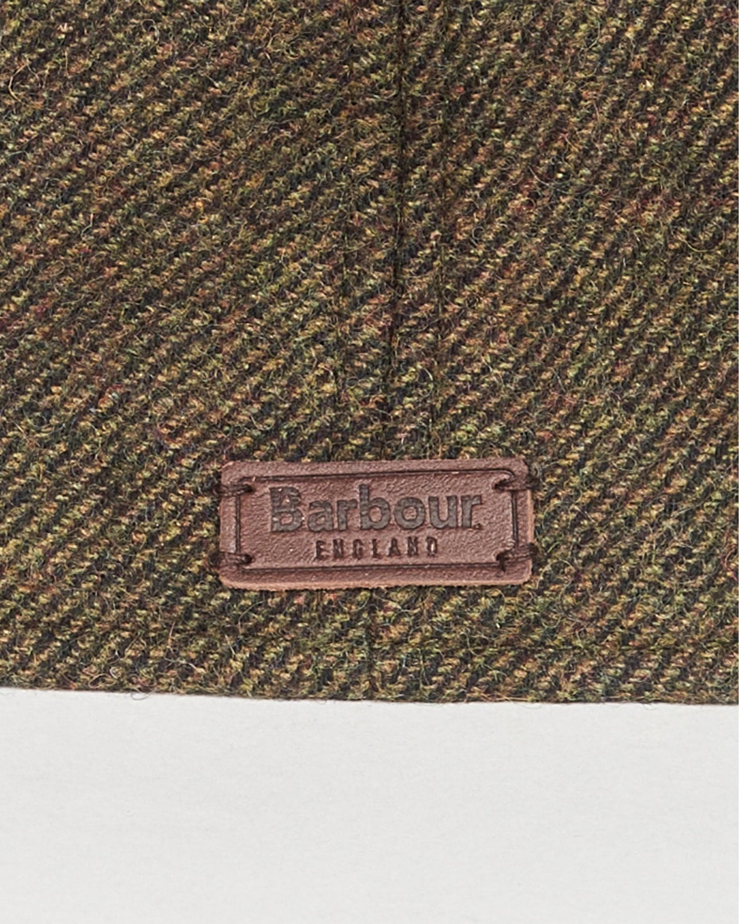 Barbour Claymore Mens Bakerboy Cap - Olive Twill