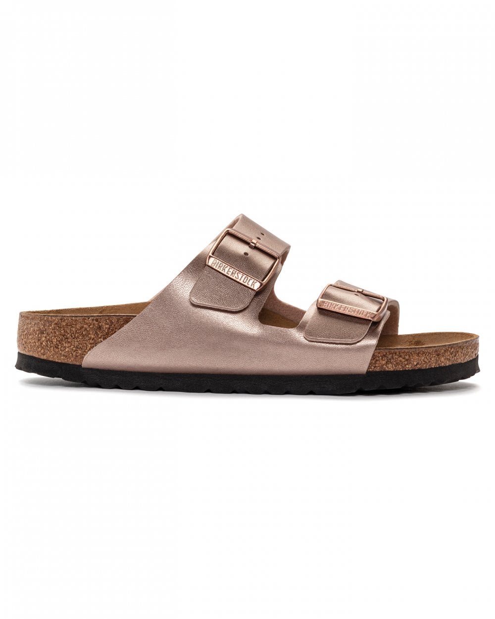 Birkenstock Arizona Birko-Flor Metallic Womens Sandals - Copper