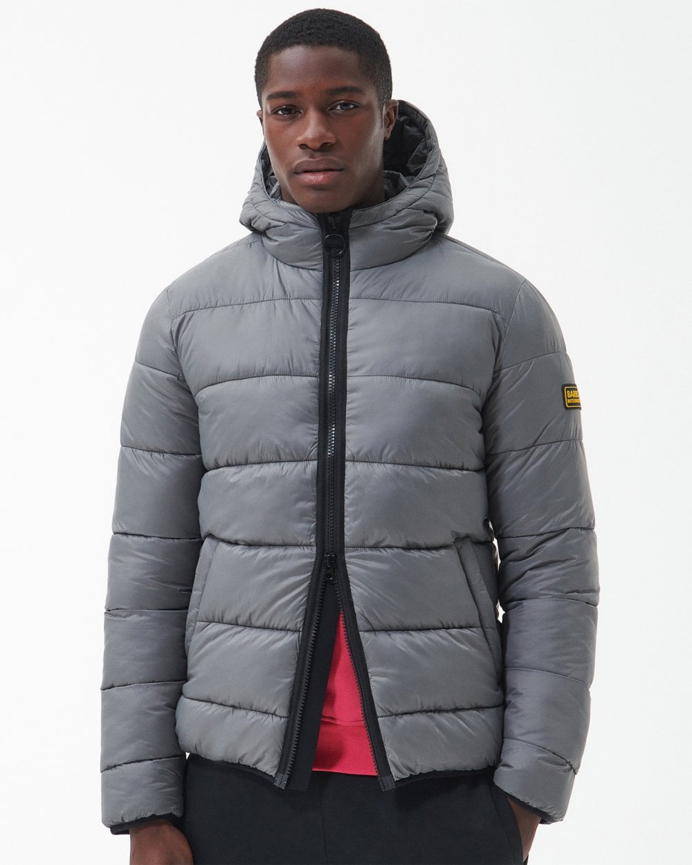 Barbour International Legacy Bobber Mens Zip Through