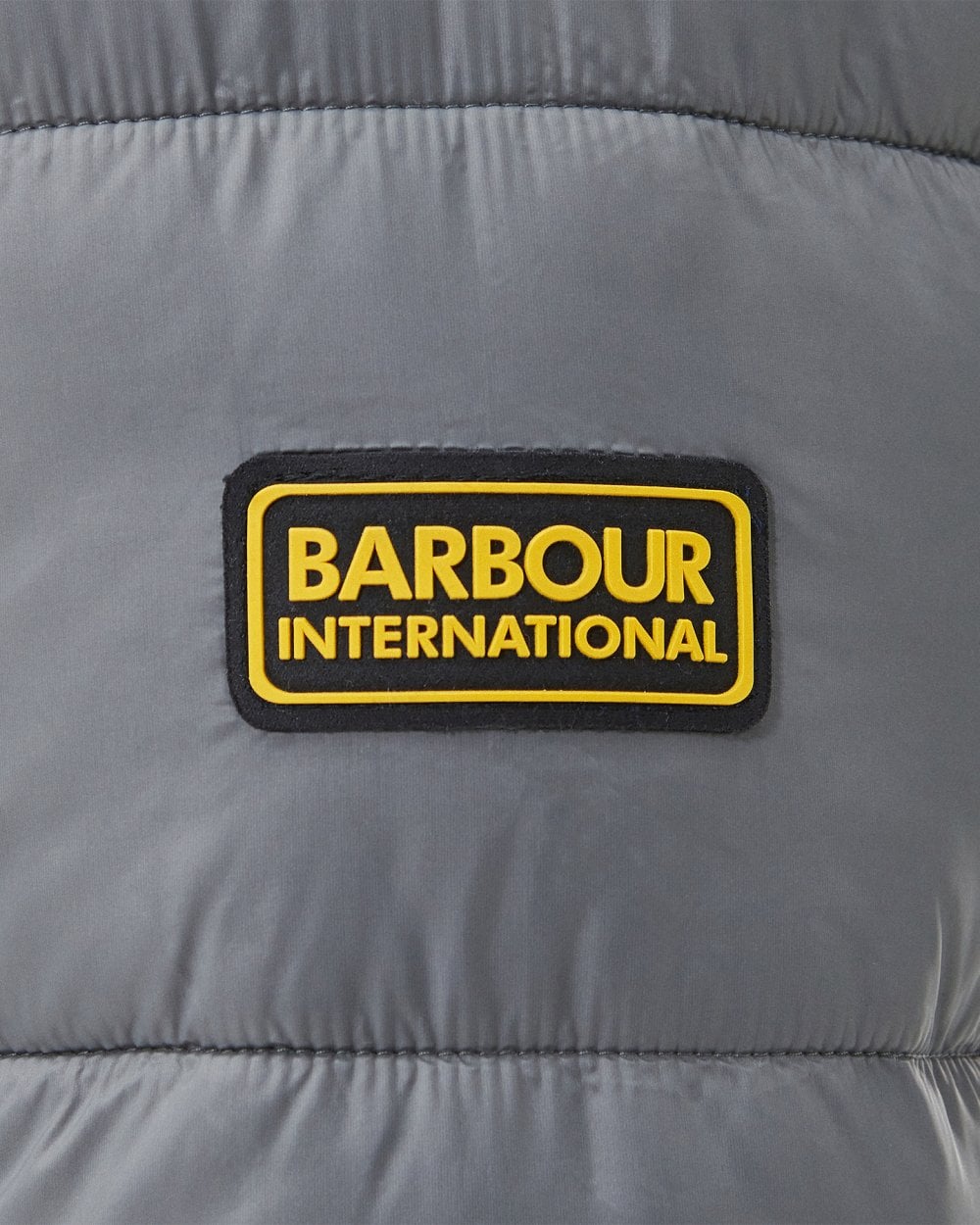 Barbour International Legacy Bobber Mens Zip Through - Slate Grey