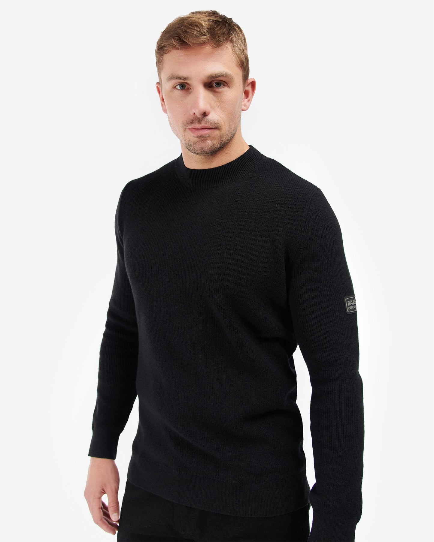Barbour International Corser Mens Crew Neck Jumper