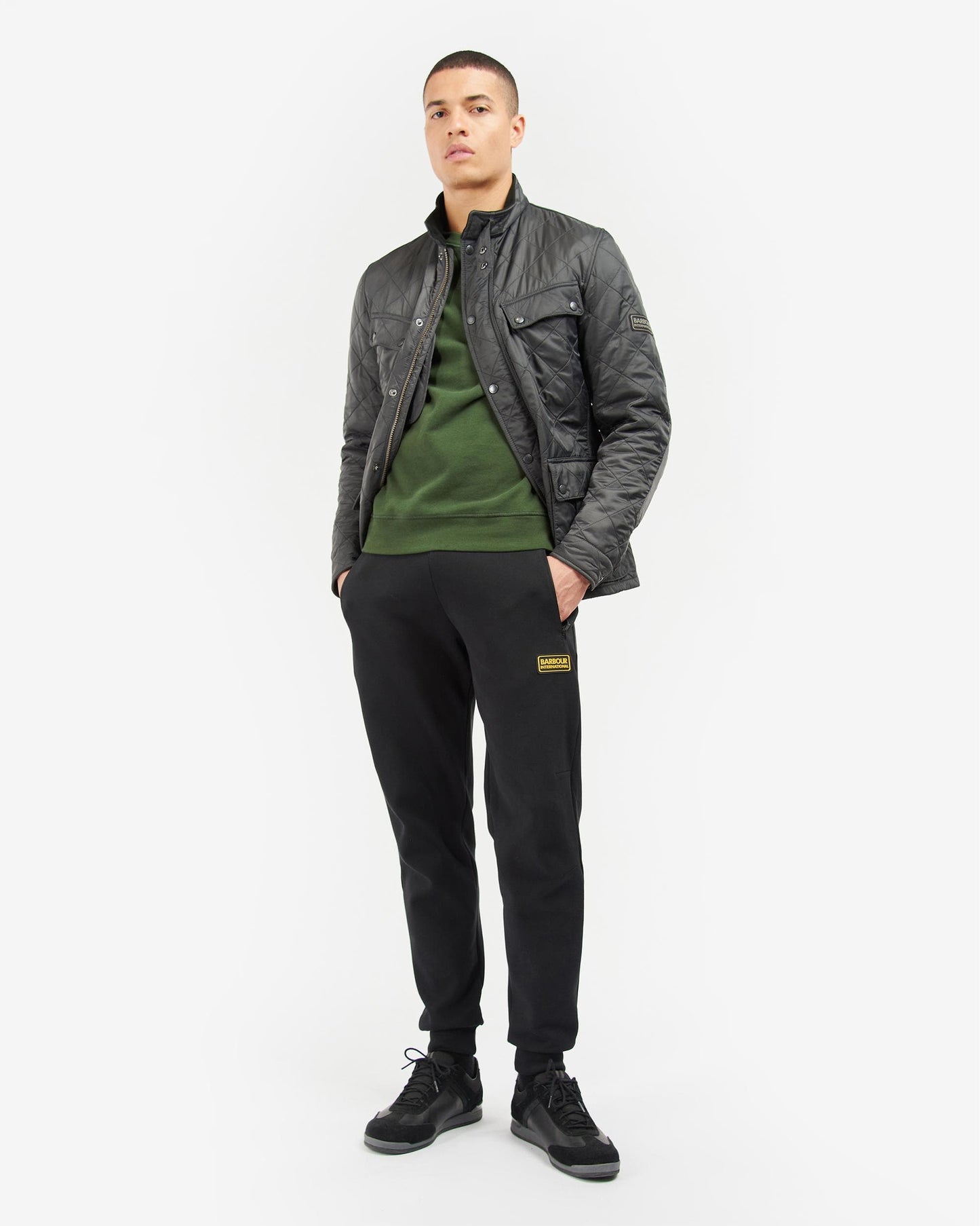 Barbour International Tourer Ariel Mens Polarquilt Jacket