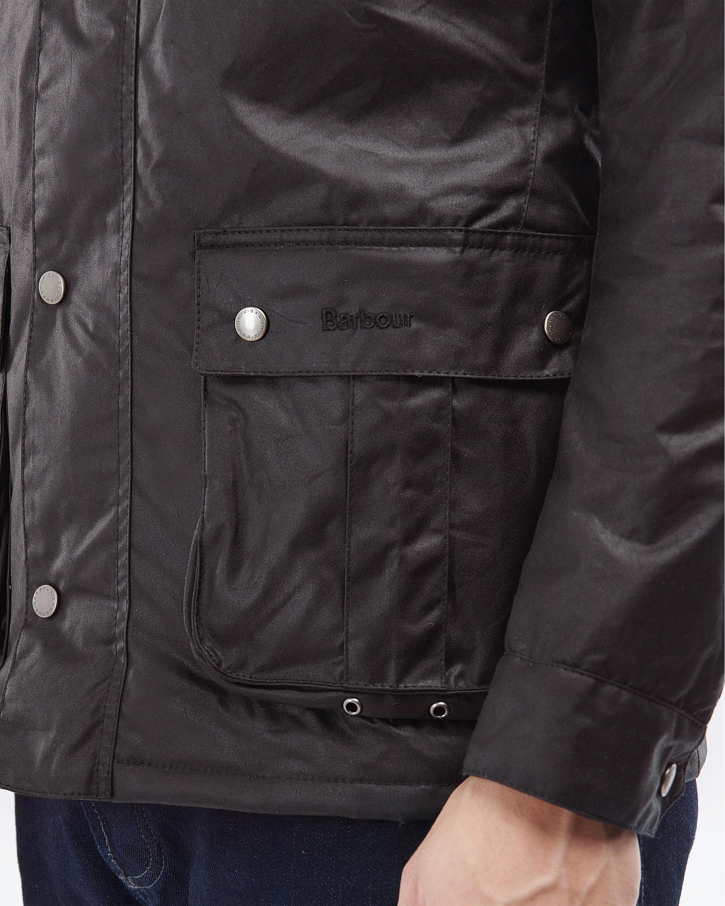 Barbour International Tourer Duke Mens Wax Jacket - Rustic