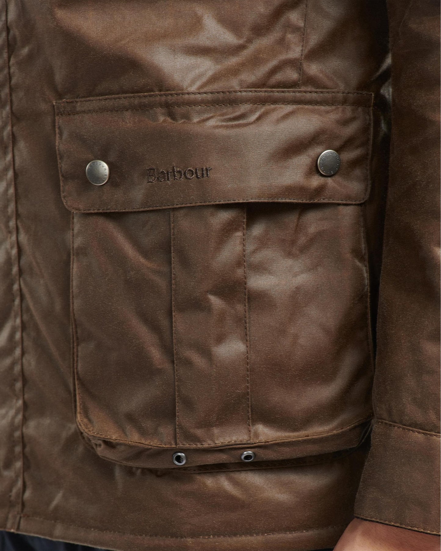 Barbour International Tourer Duke Mens Wax Jacket - Bark
