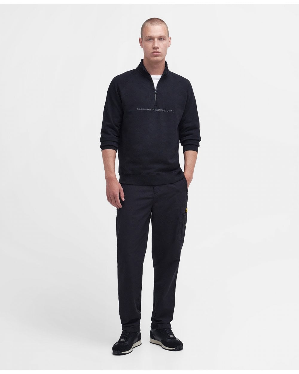 Barbour International Barbour International Shadow Mens Half-Zip Sweatshirt