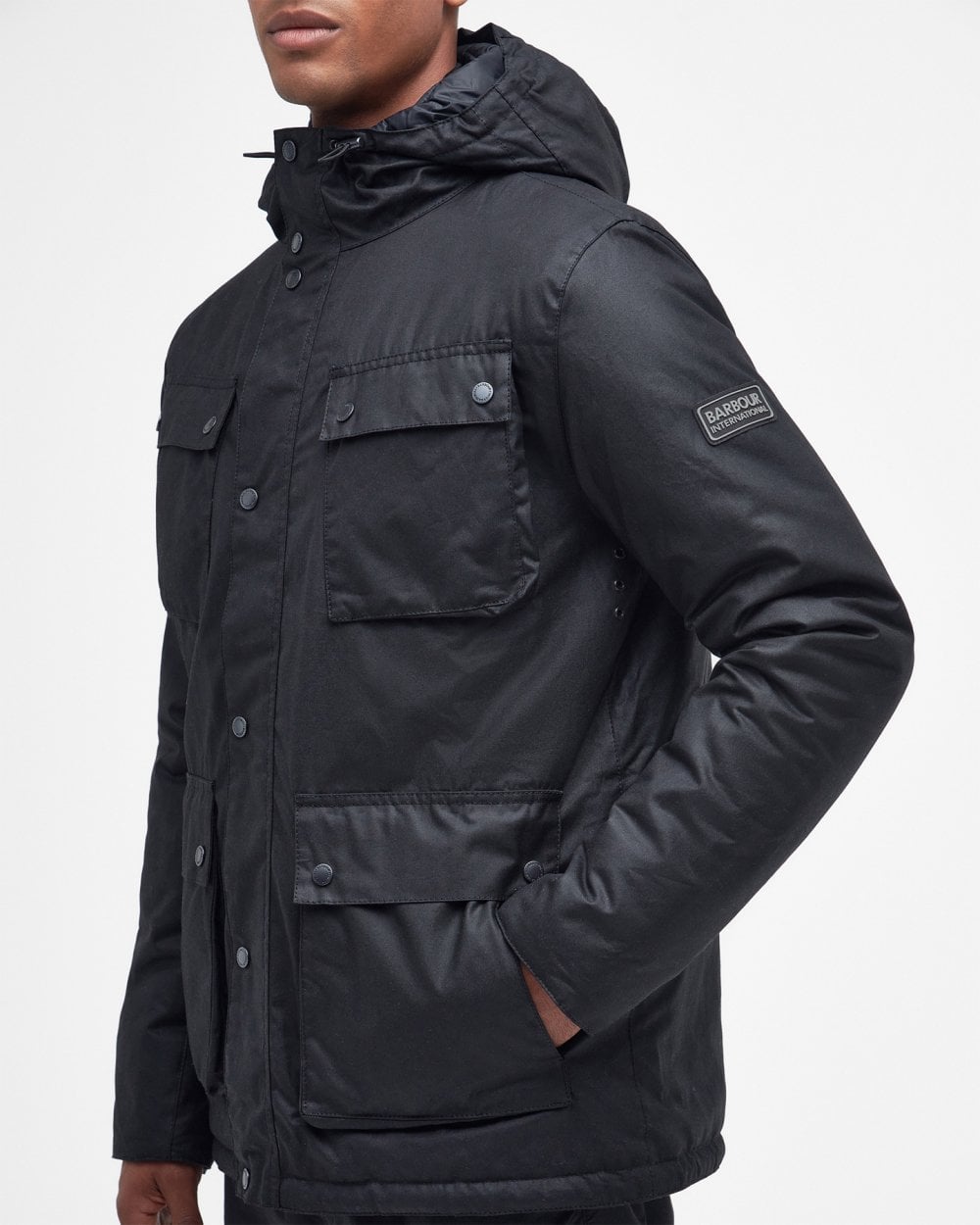 Barbour International Barbour International Galloway Mens Wax Jacket