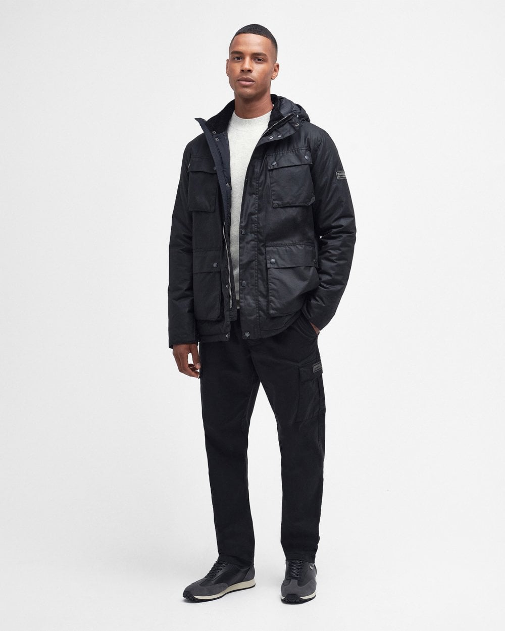 Barbour International Barbour International Galloway Mens Wax Jacket