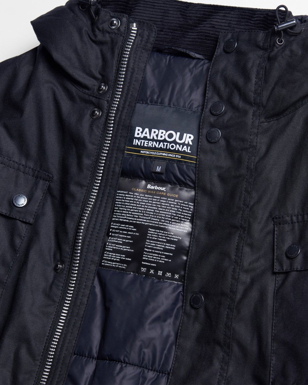 Barbour International Barbour International Galloway Mens Wax Jacket