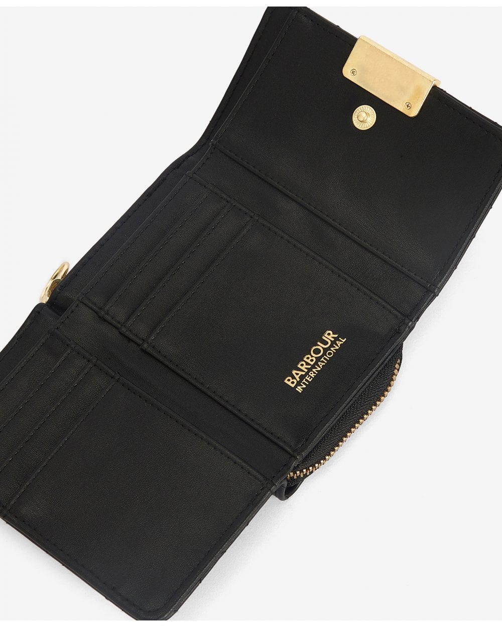 Barbour International Aurora Womens Tri-Fold Purse
