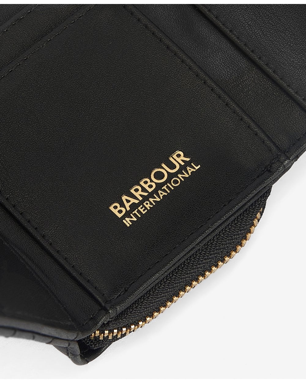 Barbour International Aurora Womens Tri-Fold Purse