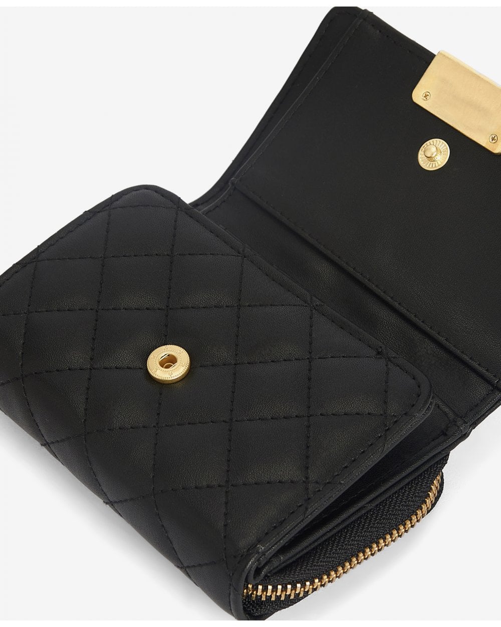 Barbour International Aurora Womens Tri-Fold Purse
