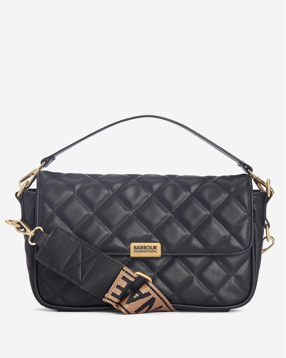 Barbour International Quilted Soho Womens Crossbody Bag