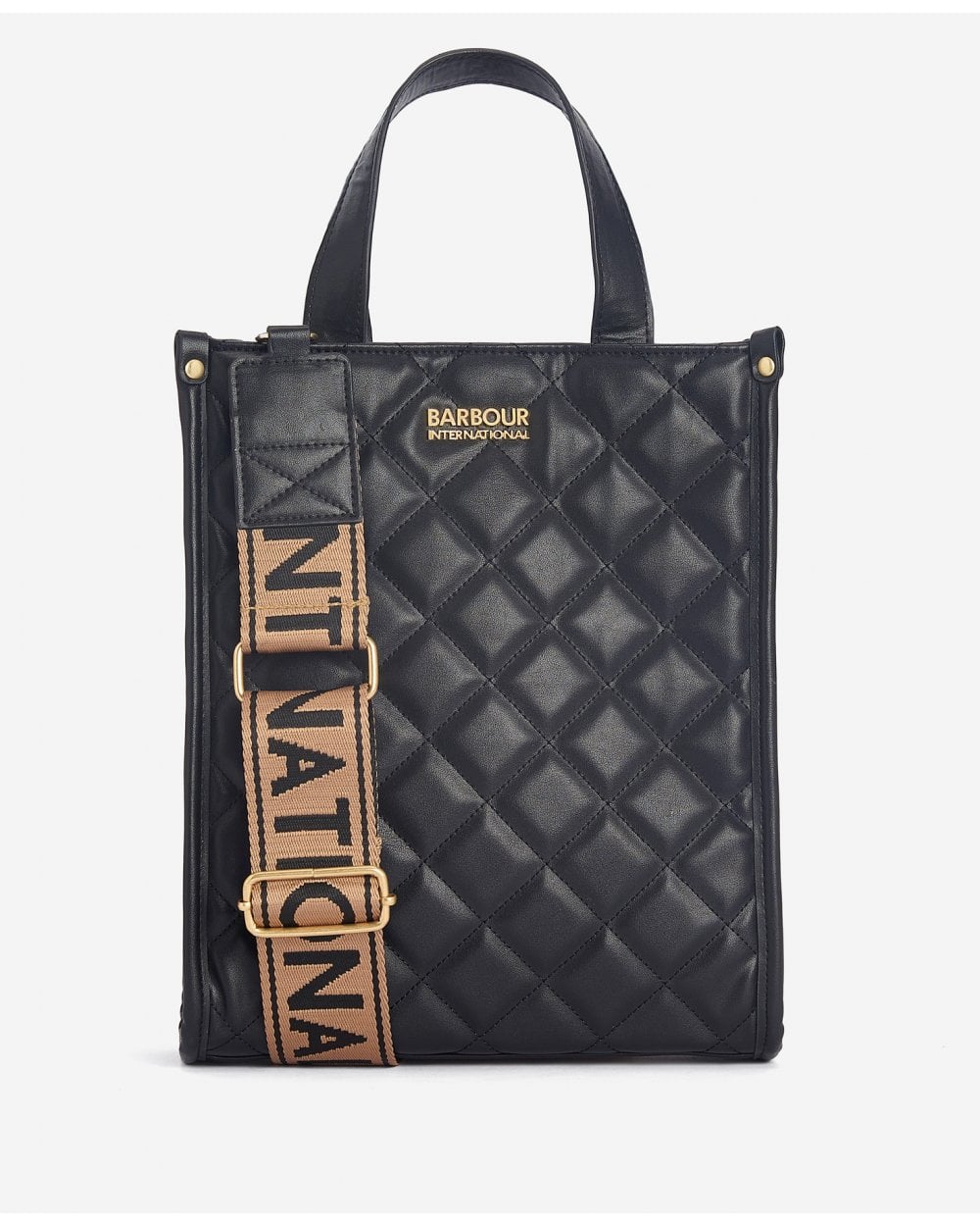 Barbour International Quilted Fenchurch Womens Mini Tote Bag
